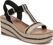 Blowfish Malibu Annika T-Strap Espadrille Wedge Sandal