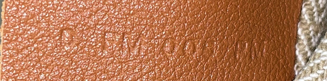 Pre-Owned Hermes Aline Bag Toile MM, Alternate, color, Ecru