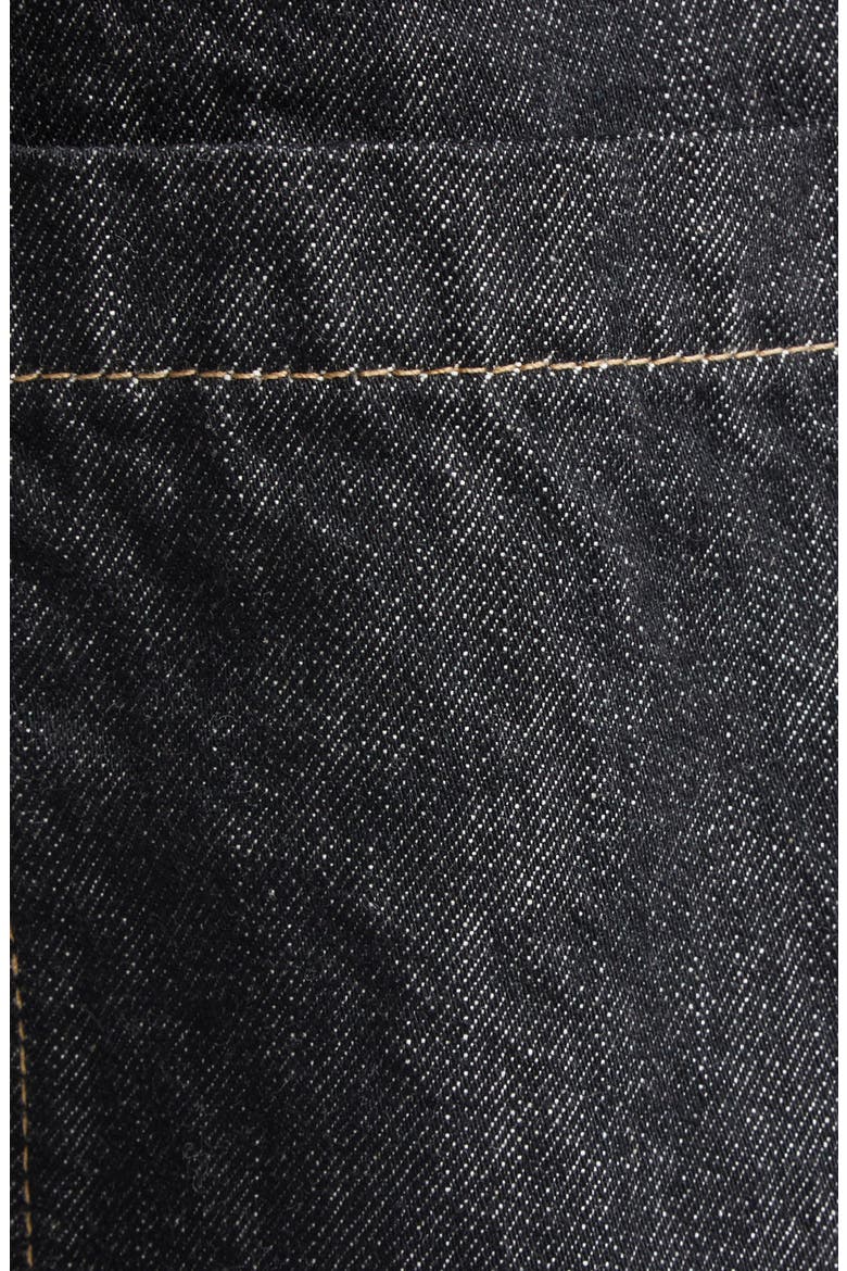 Shon Curved High Waist Jeans, Alternate, color, RESIN RINSE