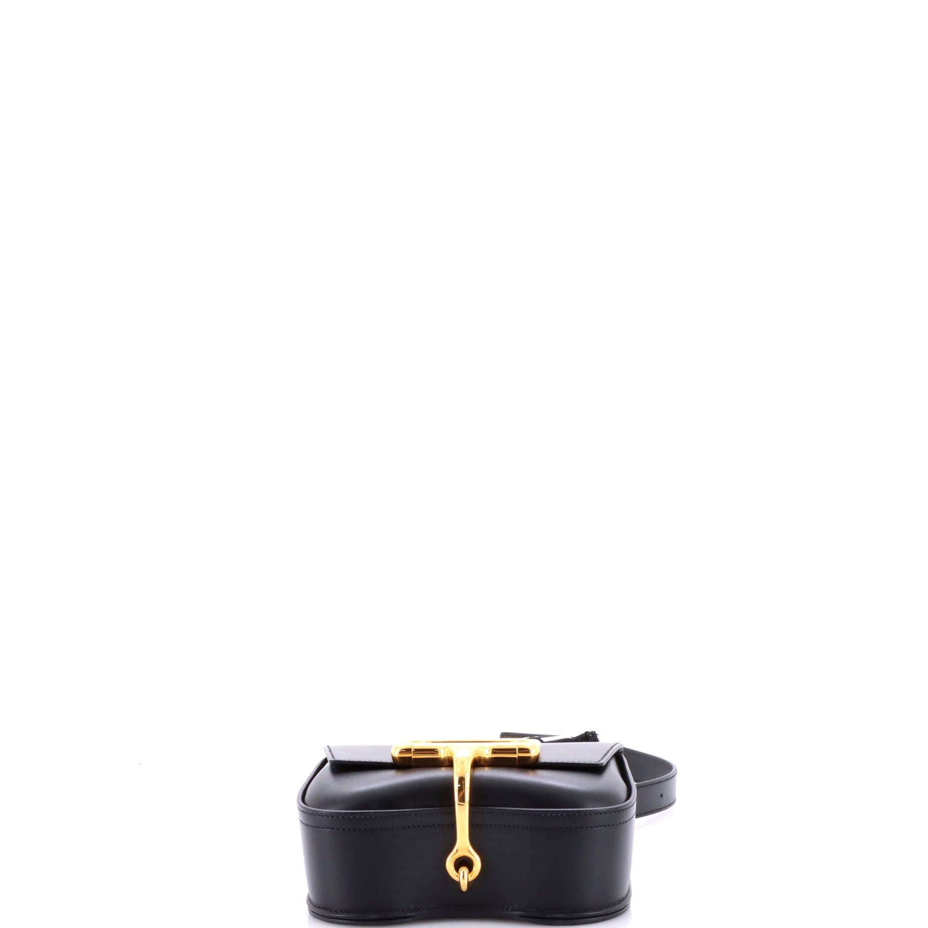 Della Cavalleria Shoulder Bag Tadelakt Mini, Alternate, color, Black