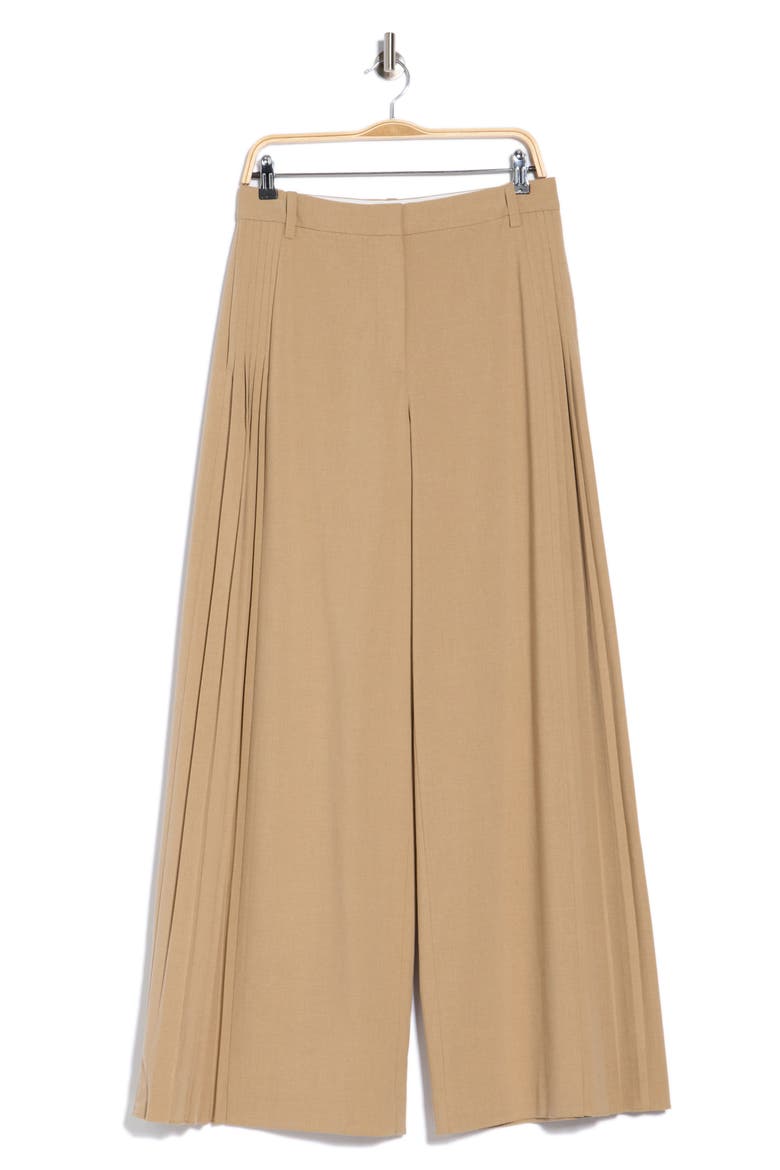 Romy Pleated Wide Leg Pants, Main, color, CHAI