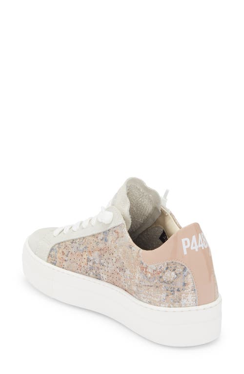 P448 Thea Platform Sneaker In Multi