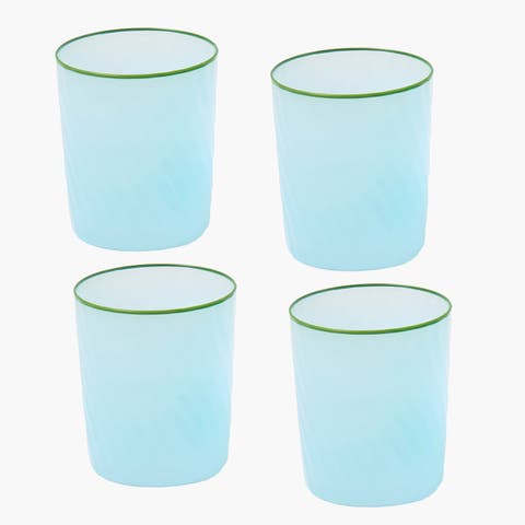 Swirl Water Glasses (Set of 4)