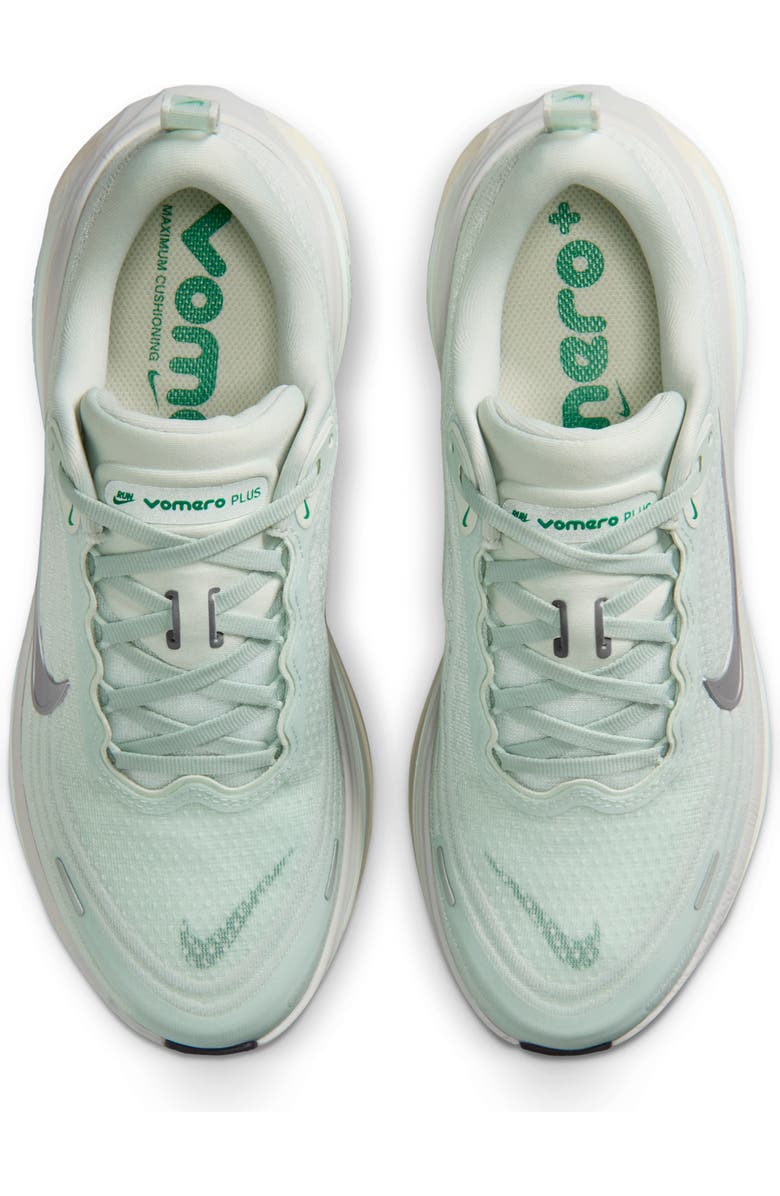 Nike Vomero Plus Running Shoe, Alternate, color, Light Silver/Metallic Silver