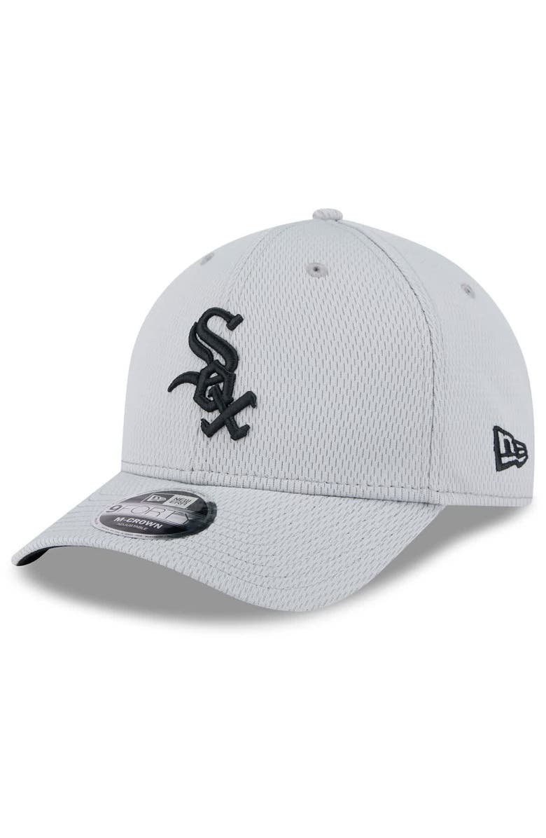 New Era Men's New Era Gray Chicago White Sox 2025 MLB Clubhouse 9FORTY M-Crown Adjustable Hat, Alternate, color, Gray