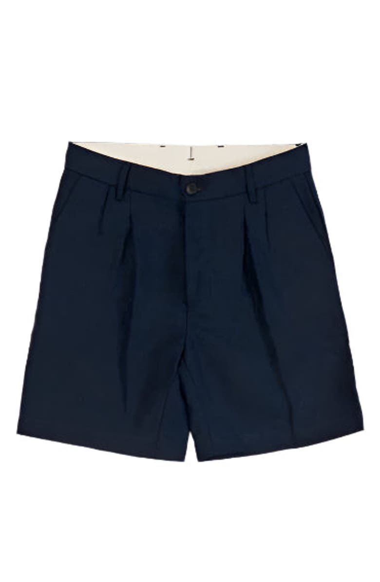 Fortela Bermuda Cotton Shorts, Main, color, Blue