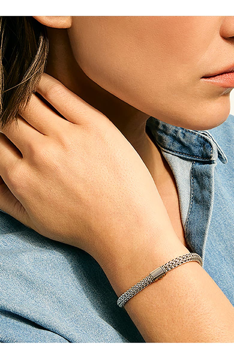 John Hardy Icon Bracelet, 5mm, Alternate, color, Silver