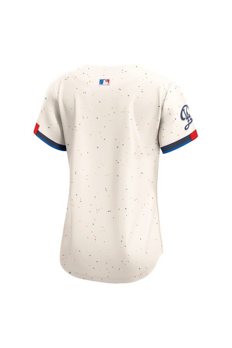 Women's Nike Cream Los Angeles Dodgers City Connect Limited Jersey, Alternate, color, Cream