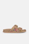 Alma en Pena Buckle Sandal with Multicolor Studs