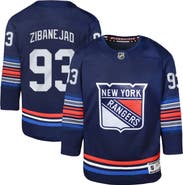 Outerstuff Youth Mika Zibanejad Navy New York Rangers Alternate Premier Player Jersey
