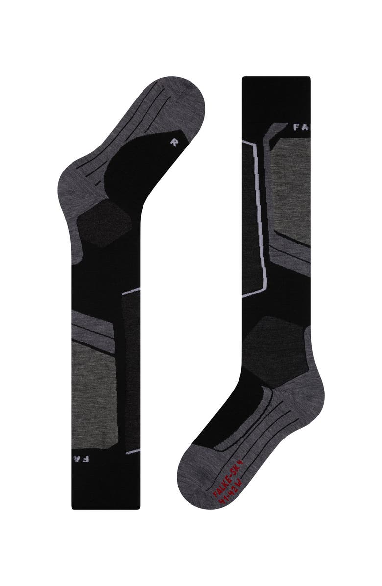 Falke SK4 Advanced Ski Socks, Alternate, color, Black-Mix
