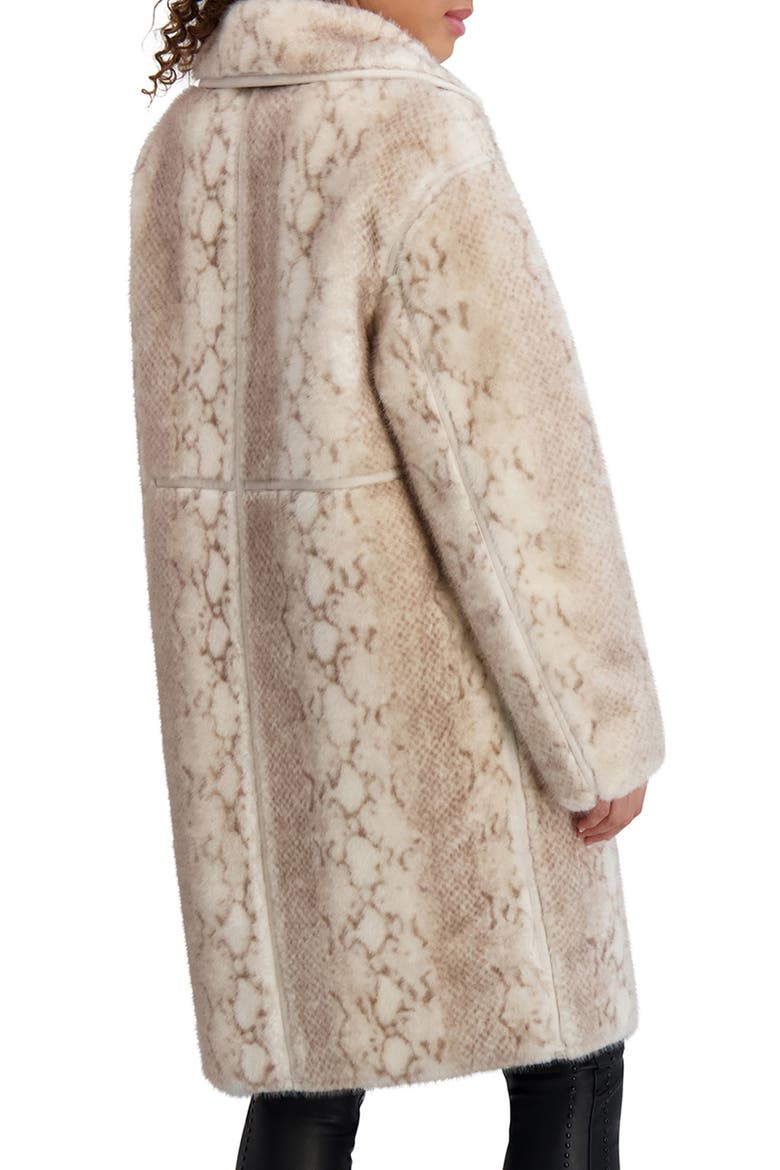 Faux Fur Jacket, Alternate, color, CREAM