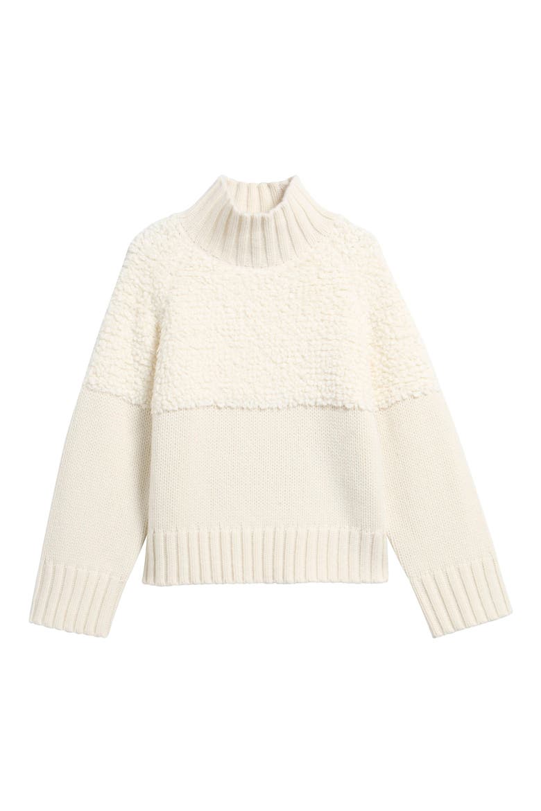 Rothley Mock Neck Sweater, Alternate, color, ECRU