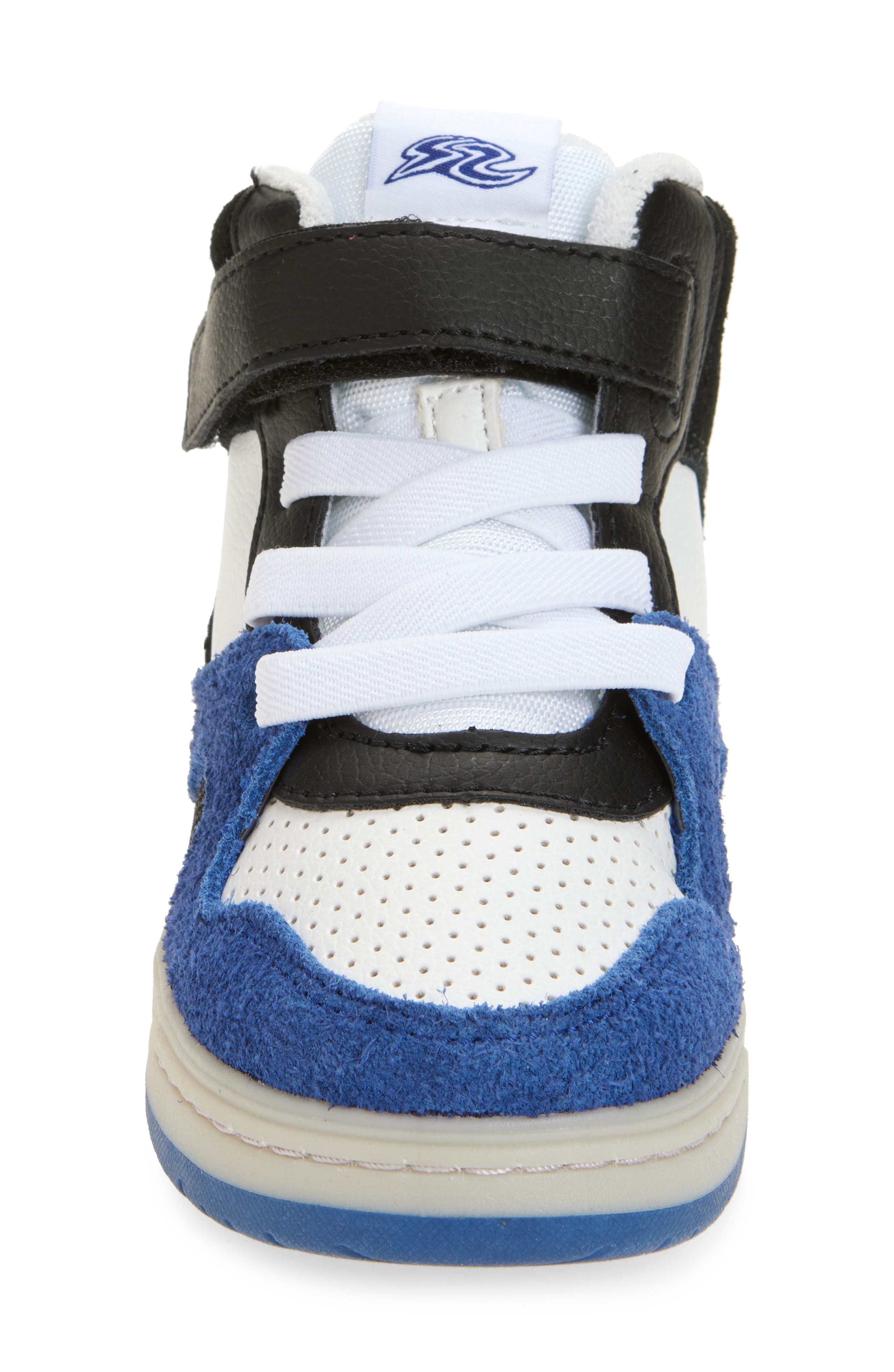 Stride Rite Kids
 Madrid High Top Sneaker, Alternate, color, Blue