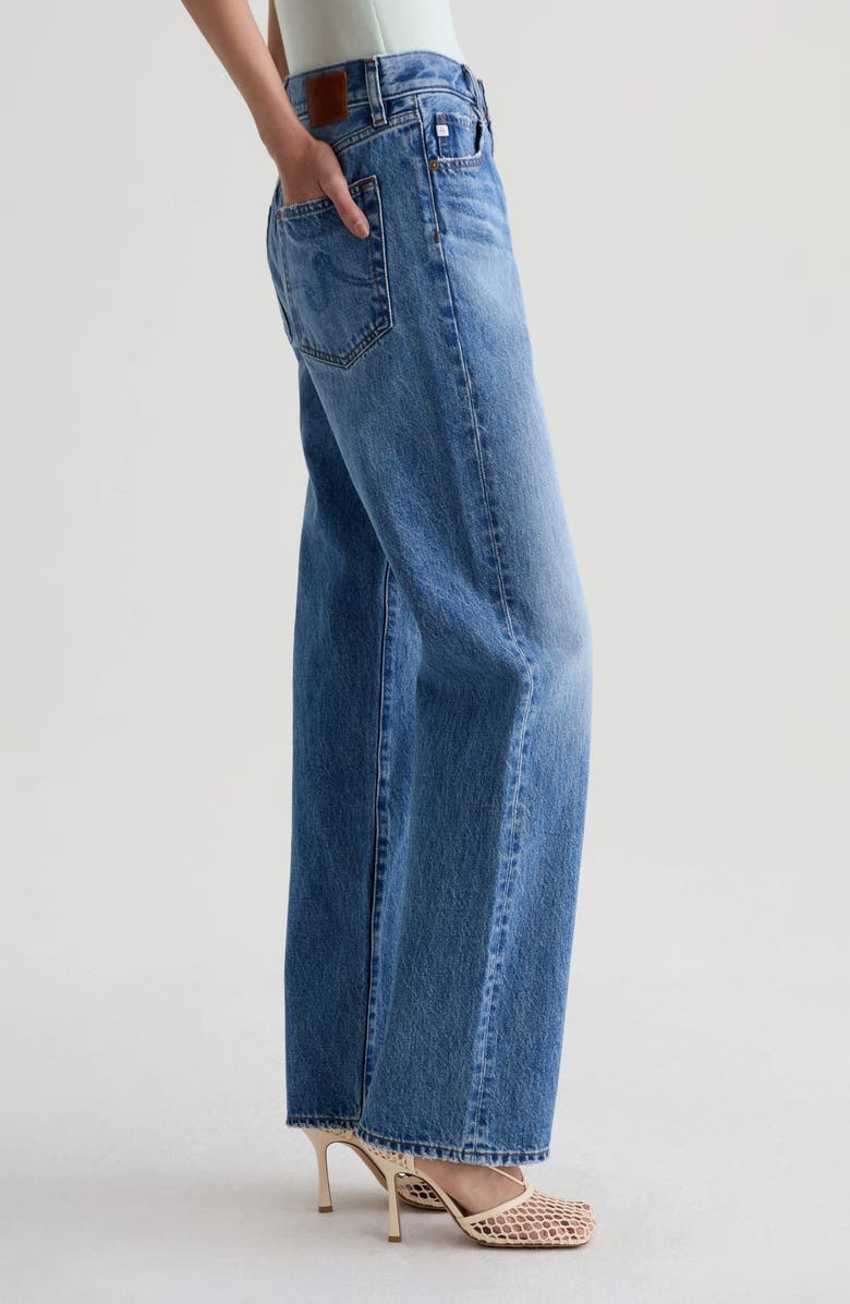 AG Sydney High Waist Relaxed Straight Leg Jeans, Alternate, color,