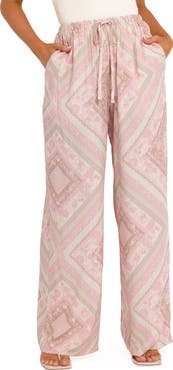 Petal & Pup Varia Floral High Waist Wide Leg Pants