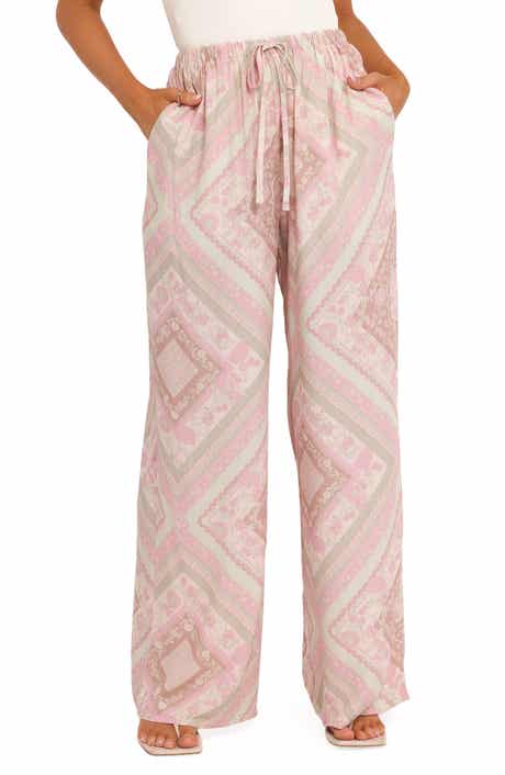 Petal & Pup Varia Floral High Waist Wide Leg Pants