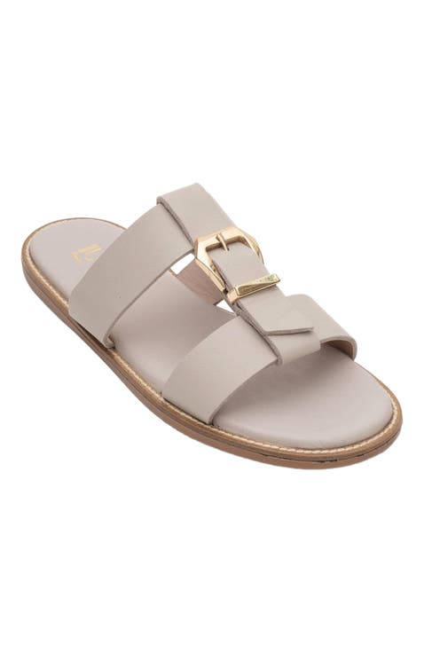 Sveta Leather Buckled Sandal (Women)
