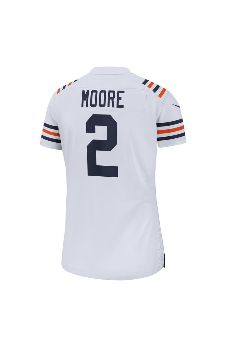 Nike Women's Nike D.J. Moore White Chicago Bears Alternate Game Jersey, Alternate, color, White