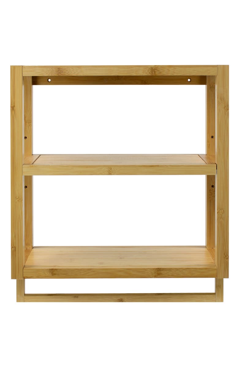 SORBUS Bamboo Kitchen Shelf & Towel Rack, Alternate, color,