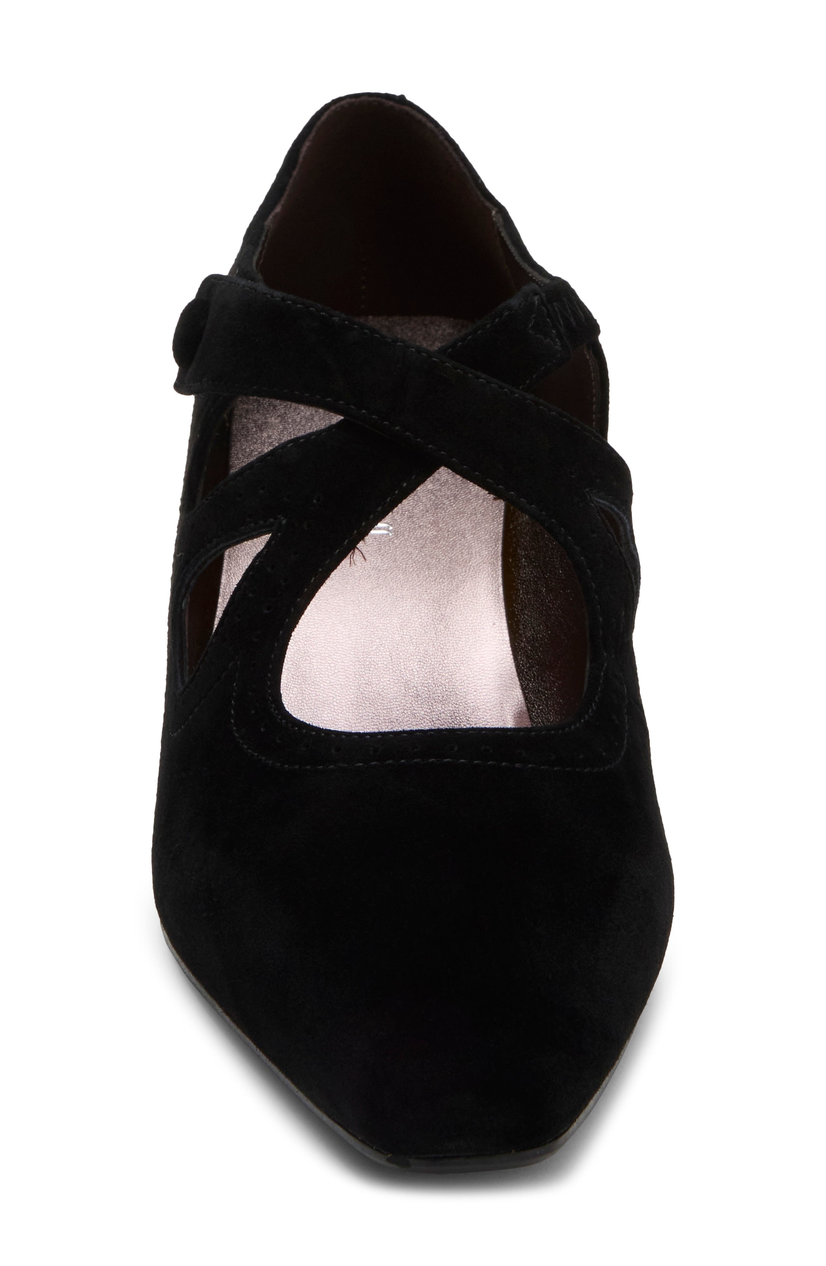 Gravitas Pump, Alternate, color, BLACK SUEDE