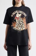 FARM Rio Meawrry Christmas Relaxed Graphic T-Shirt