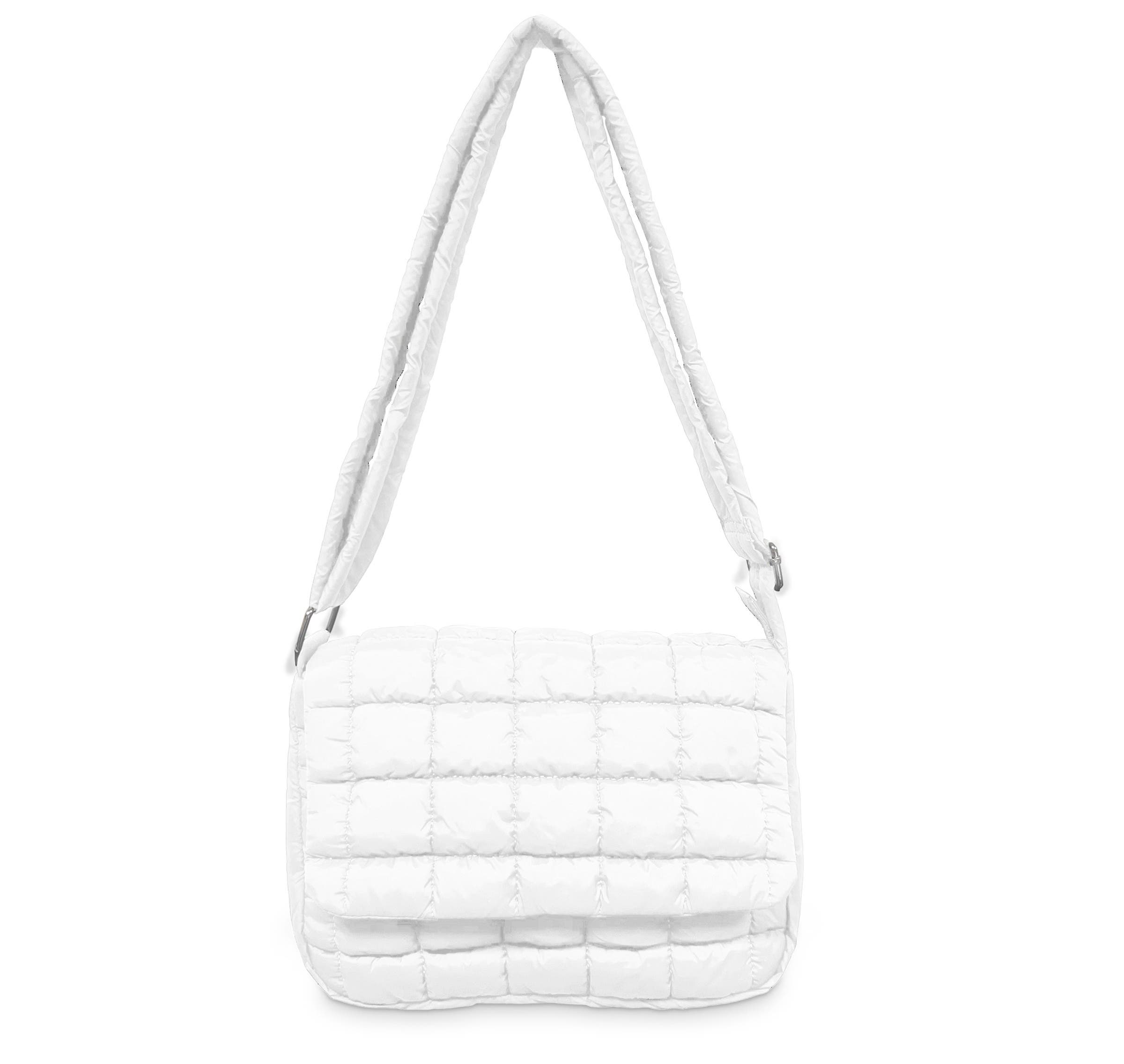 The Halo Crossbody Bag, Main, color, White