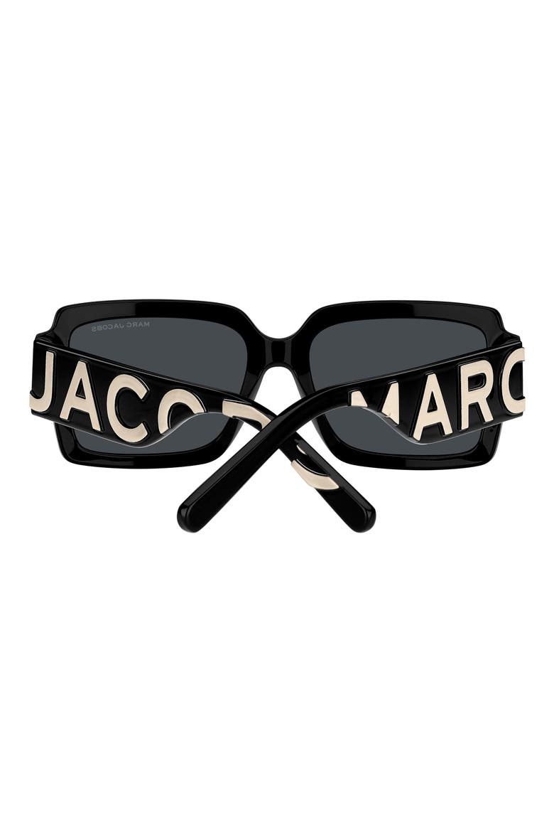 55mm Gradient Rectangular Sunglasses, Alternate, color, 080S-2K
