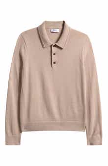 Reiss Kids' Trafford Jr. Wool Polo Sweater