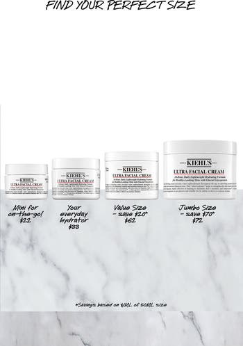 【新品正規品】　KIEHL'S ULTRA FACIAL CREAM 125ml Ultra Facial Cream with Squalane | Face Cream | Kiehl's