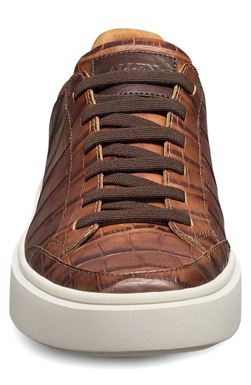 Allen Edmonds Oliver Sneaker In Brown