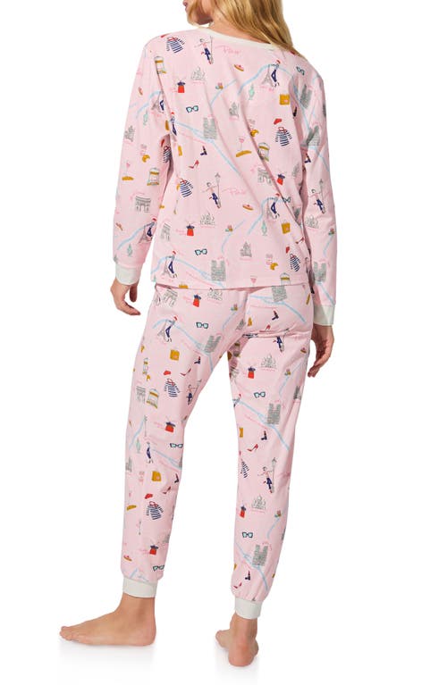 Bedhead Pajamas Organic Cotton Blend Jersey Pajamas In Multi