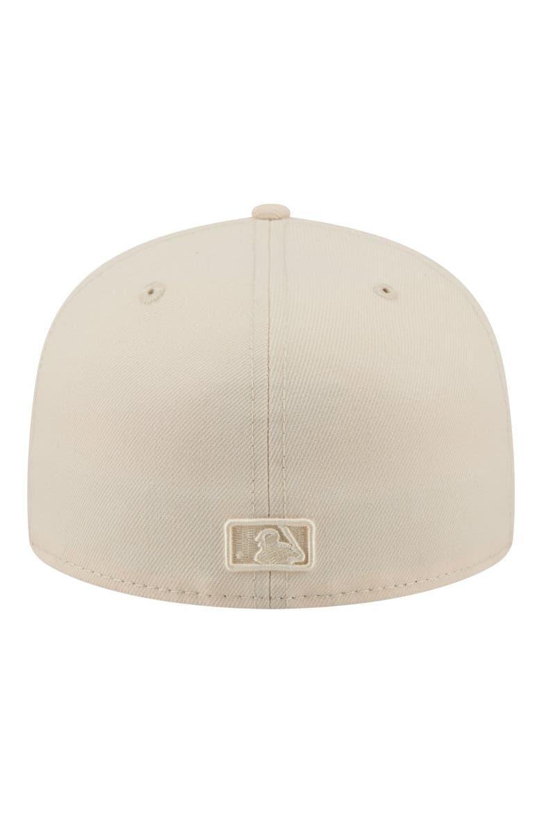 Men's New Era Cream Boston Red Sox Color Pack 59FIFTY Fitted Hat, Alternate, color, Cream