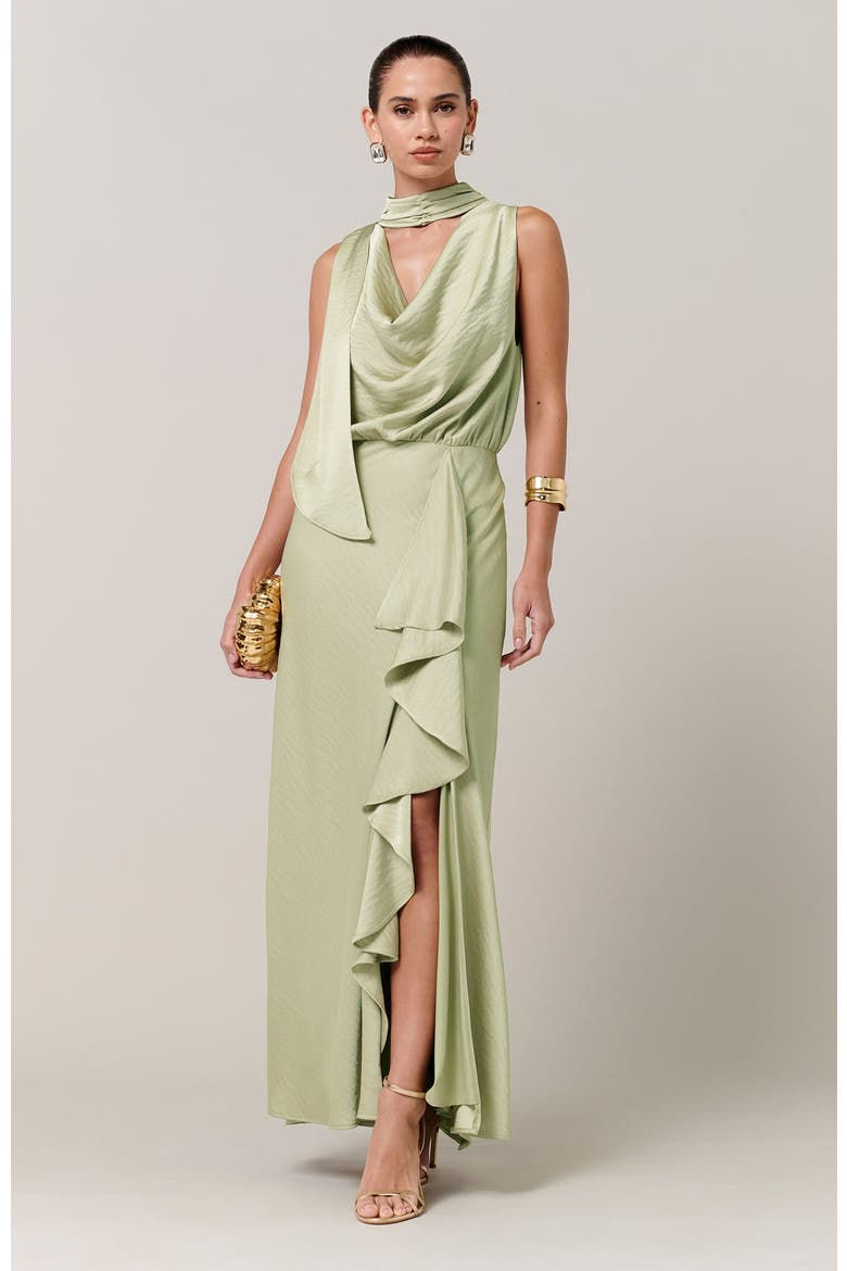 Kendall Midi Dress, Main, color, Light Sage