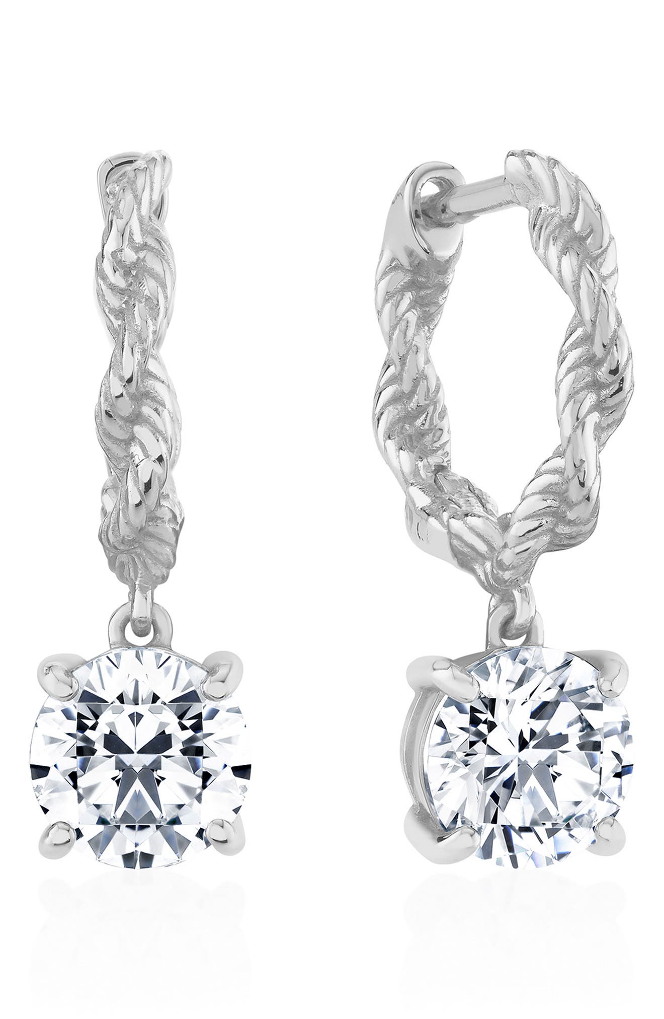 selected PURE PLATINUM / CLEAR STONE