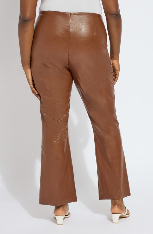 Lyssé Elysse Faux Leather Ankle Bootcut Pants