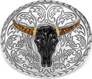 LAGOS Men's Anthem Longhorn Belt Buckle