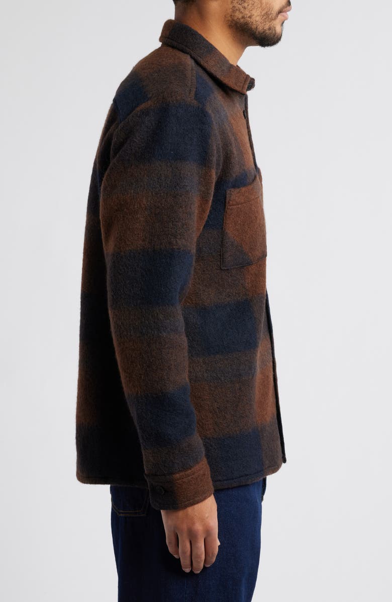 Wax London Whiting Check Overshirt, Alternate, color, 