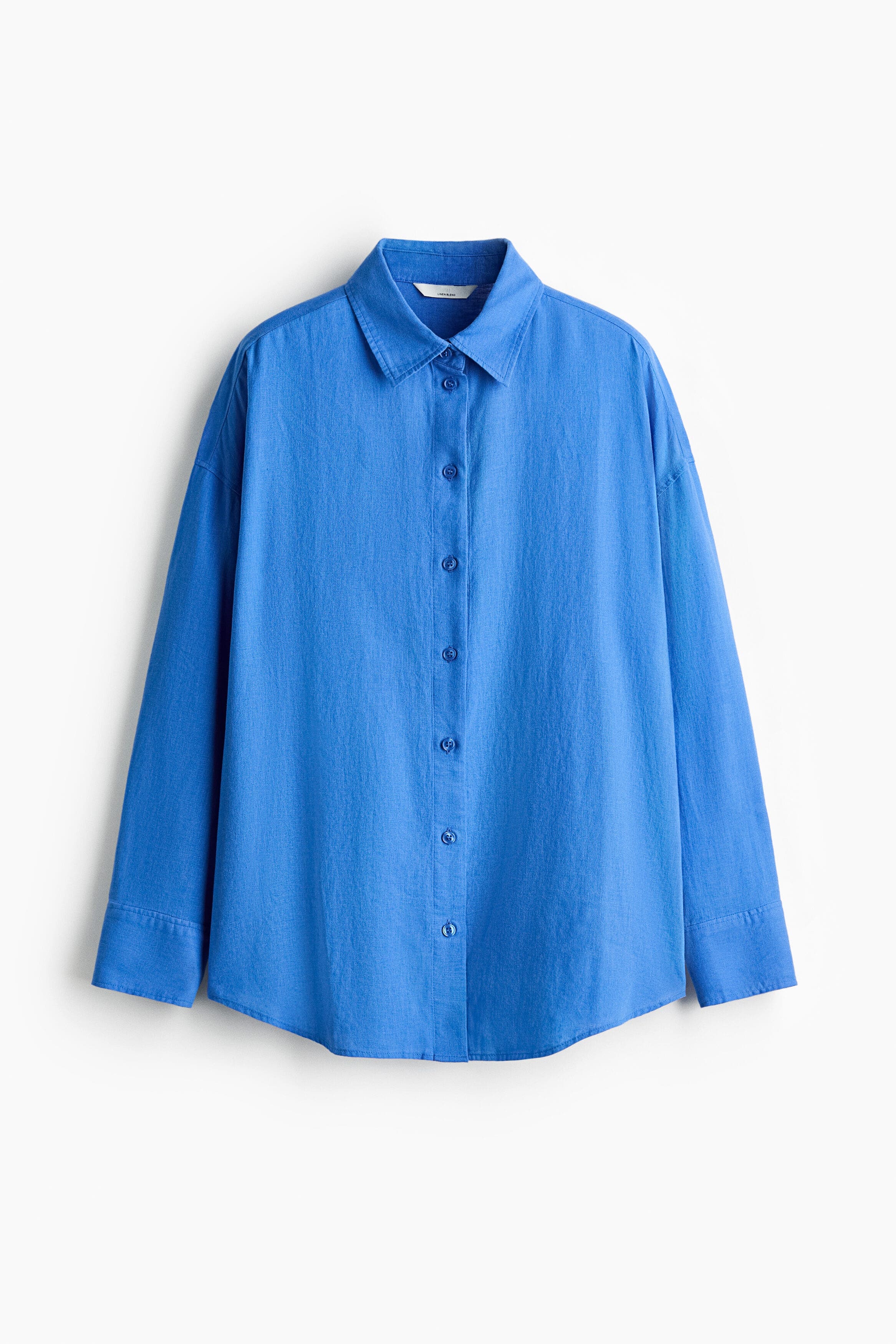 Oversized Linen-blend Shirt - image 3