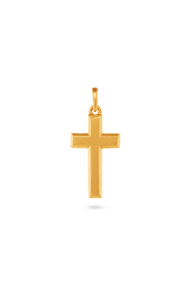 7879 Cross Pendant, Main, color, Silver