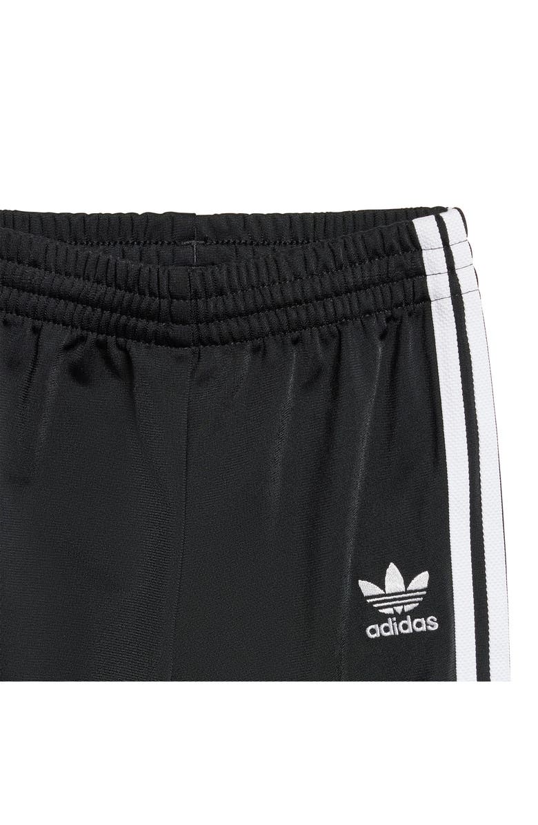 adidas Firebird Recycled Polyester Track Jacket & Pants Set, Alternate, color, Black