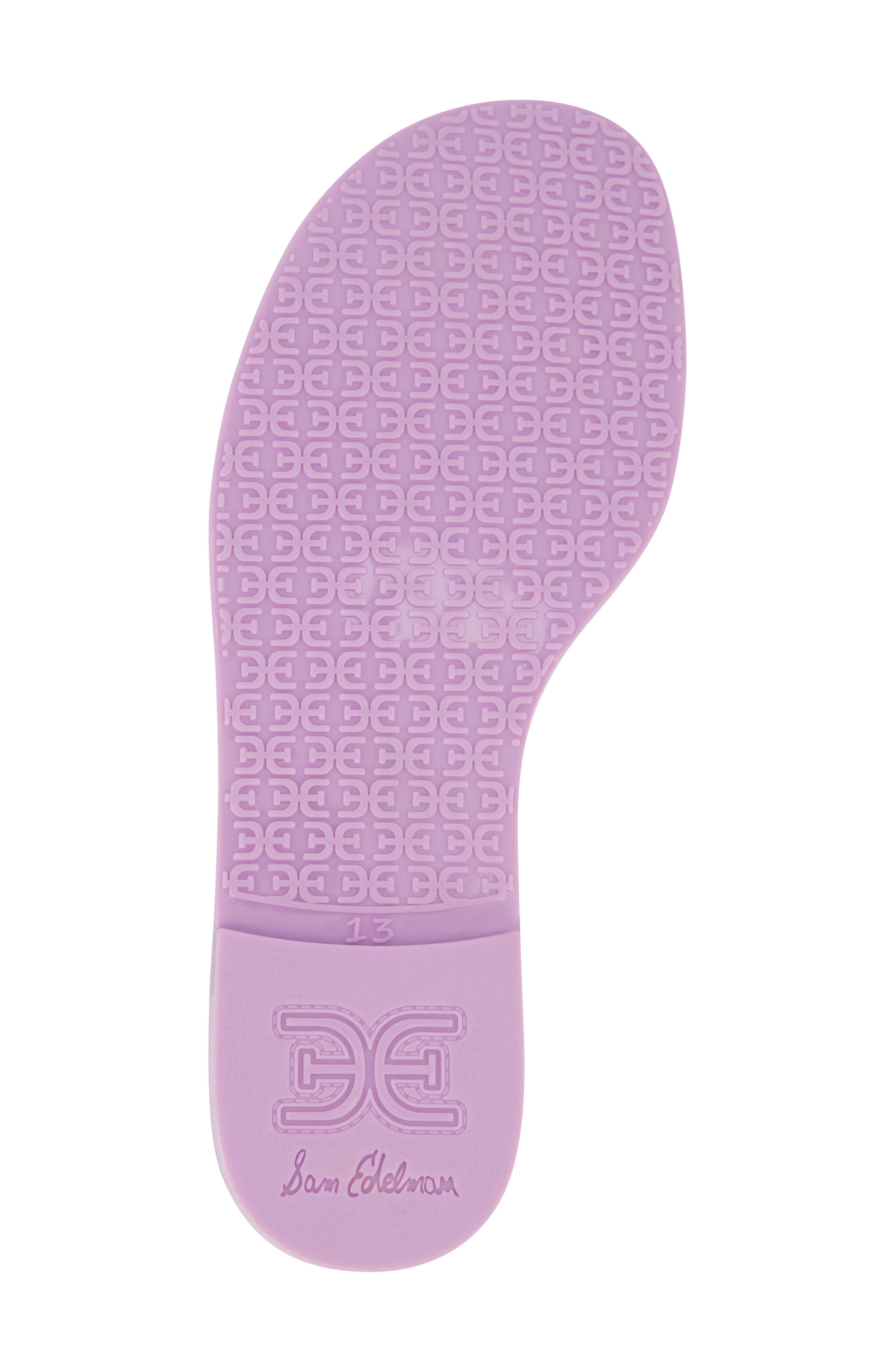 Sam Edelman Kids' Bay Jelly Slide Sandal, Alternate, color, Orchid