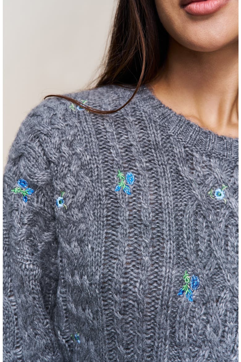 Etta Sweater, Alternate, color, Medium Heather Grey
