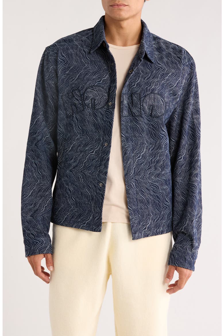 Indigo Cover Coach's Jacket, Main, color, INDIGO