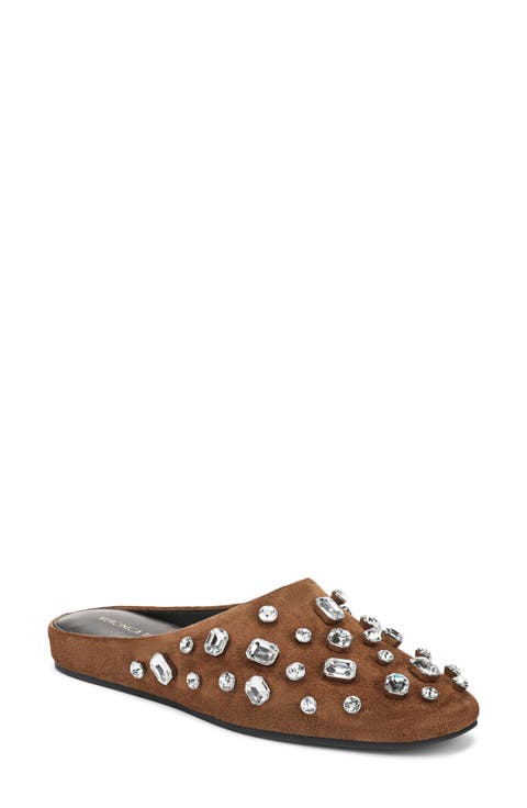 Narcisa Crystal Embellished Mule (Women)