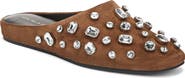 Veronica Beard Narcisa Crystal Embellished Mule