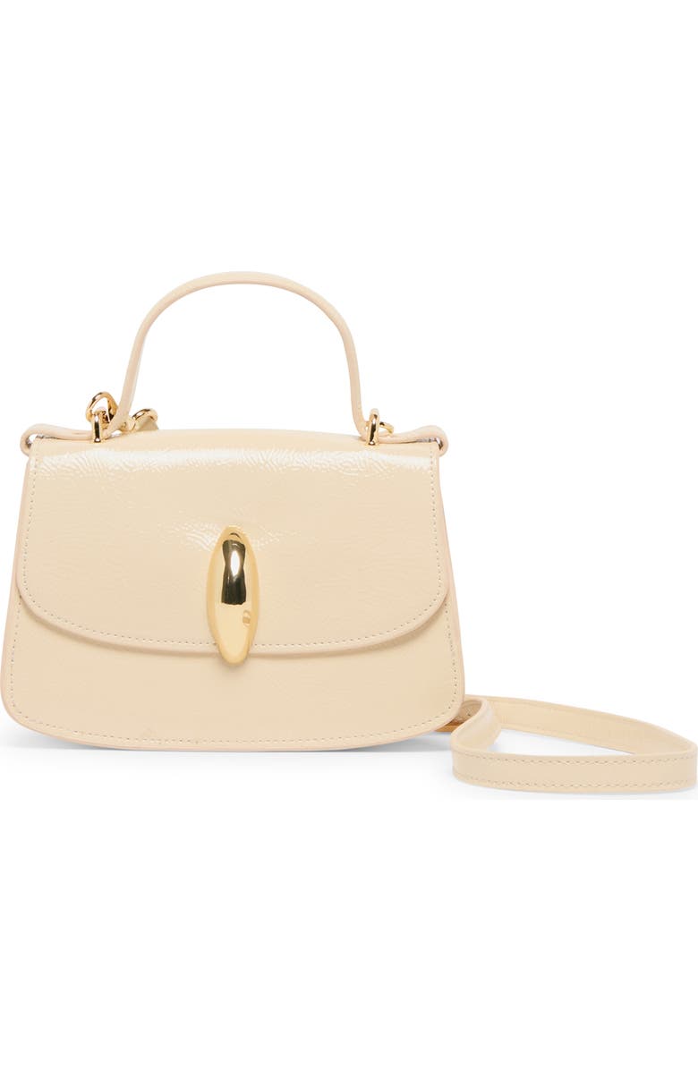 Dolce Vita Lucia Faux Leather Top Handle Bag, Main, color, Cream