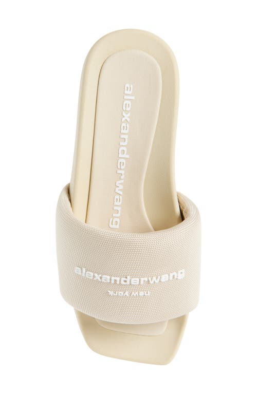 Alexander Wang Women Logo Slide Sandals In Multi