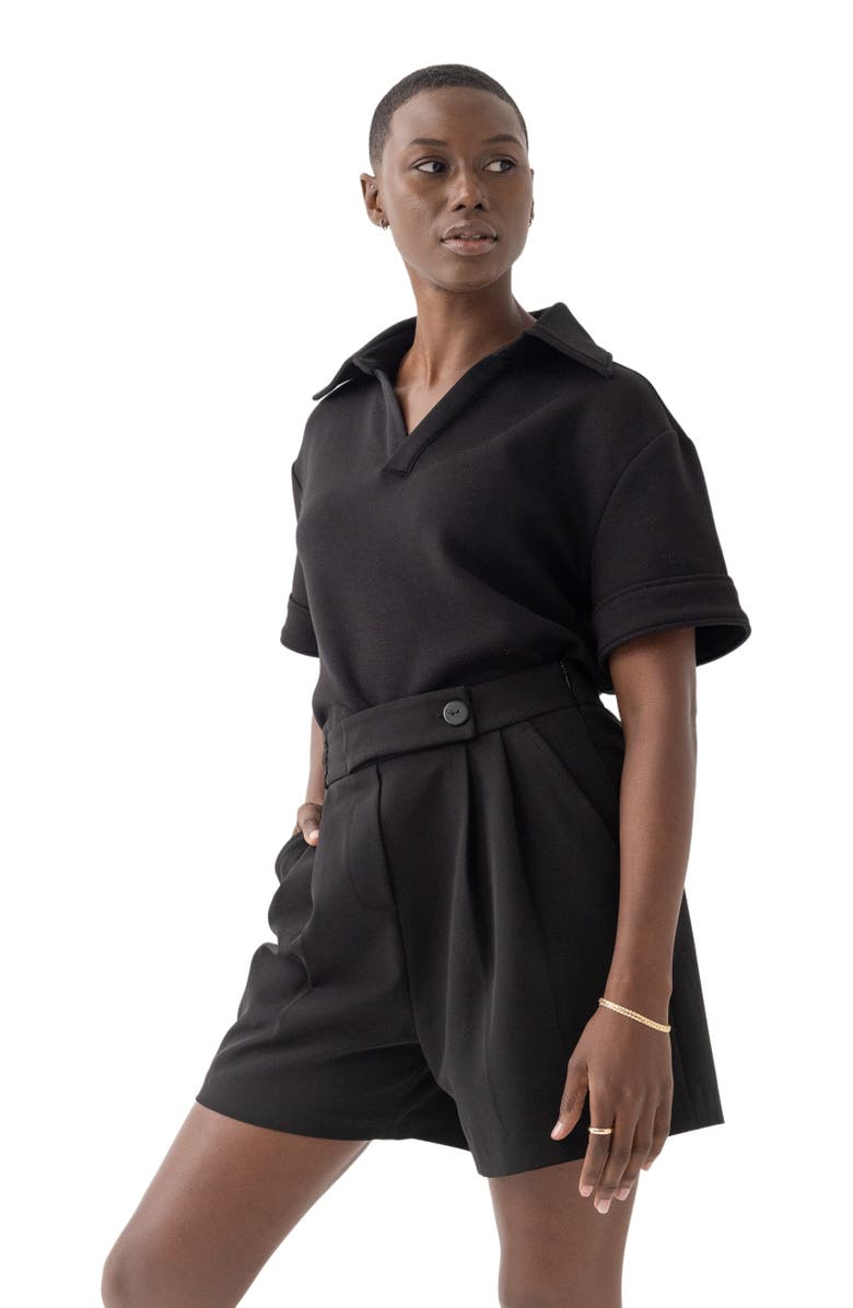 Honors The Polo, Alternate, color, Black