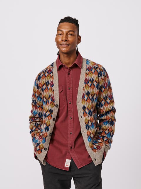 Kestral Wool Blend Cardigan Sweater